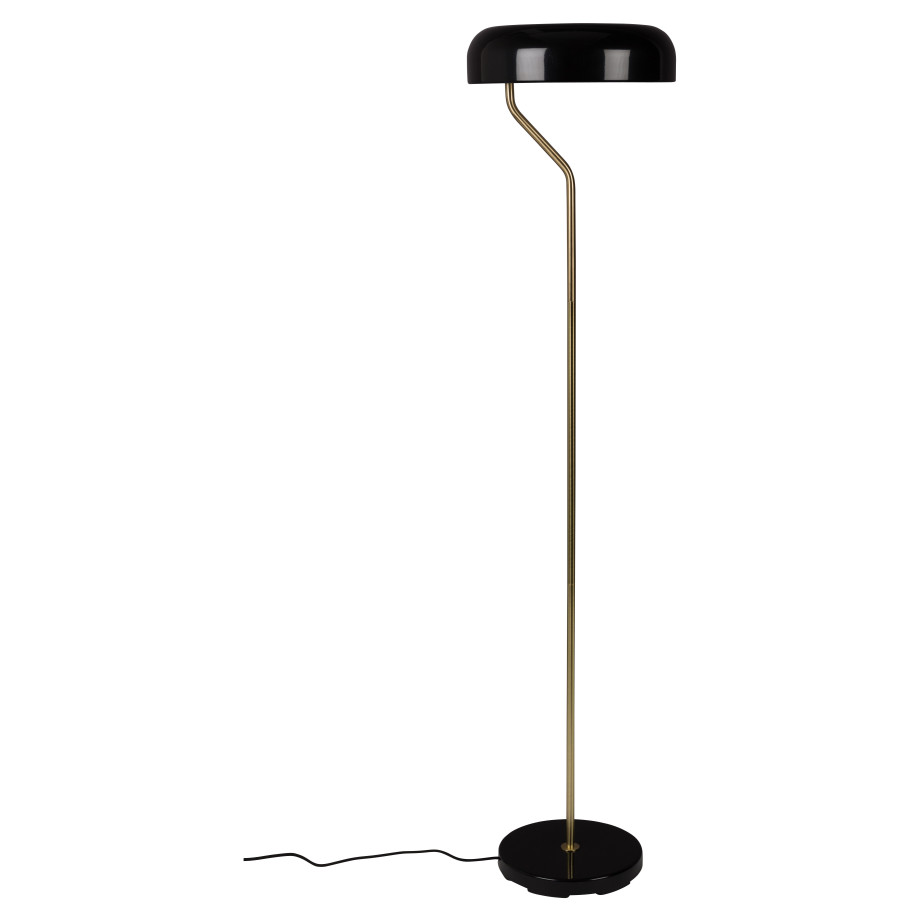 Dutchbone Vloerlamp 'Eclipse' 130cm, kleur Zwart afbeelding 1