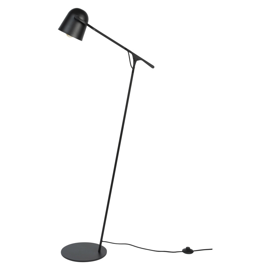 Zuiver Vloerlamp 'Lau' 130cm, kleur Zwart afbeelding 1