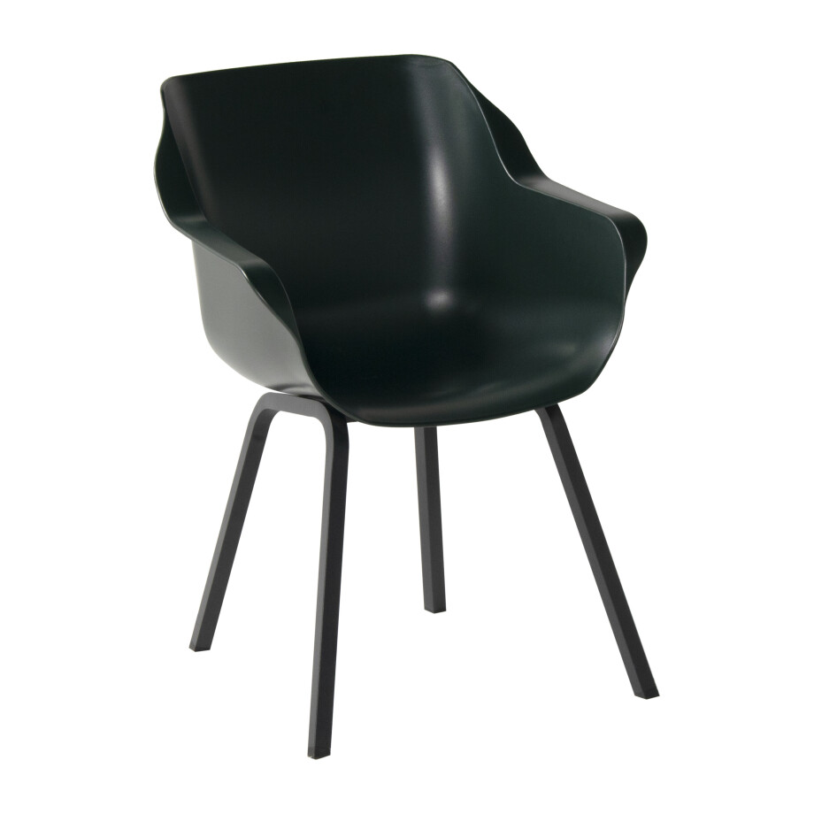 Hartman Tuinstoel 'Sophie Element', kleur Donkergroen Hartman Tuinstoel 'Sophie Element', kleur Donkergroen afbeelding 1