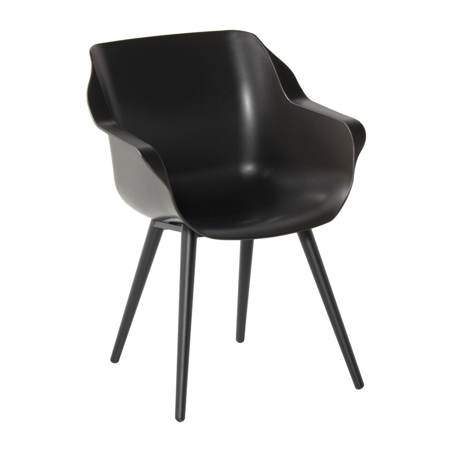 Hartman Tuinstoel 'Sophie Studio' met armleuning, kleur Bruin Hartman Tuinstoel 'Sophie Studio' met armleuning, kleur Bruin afbeelding 1