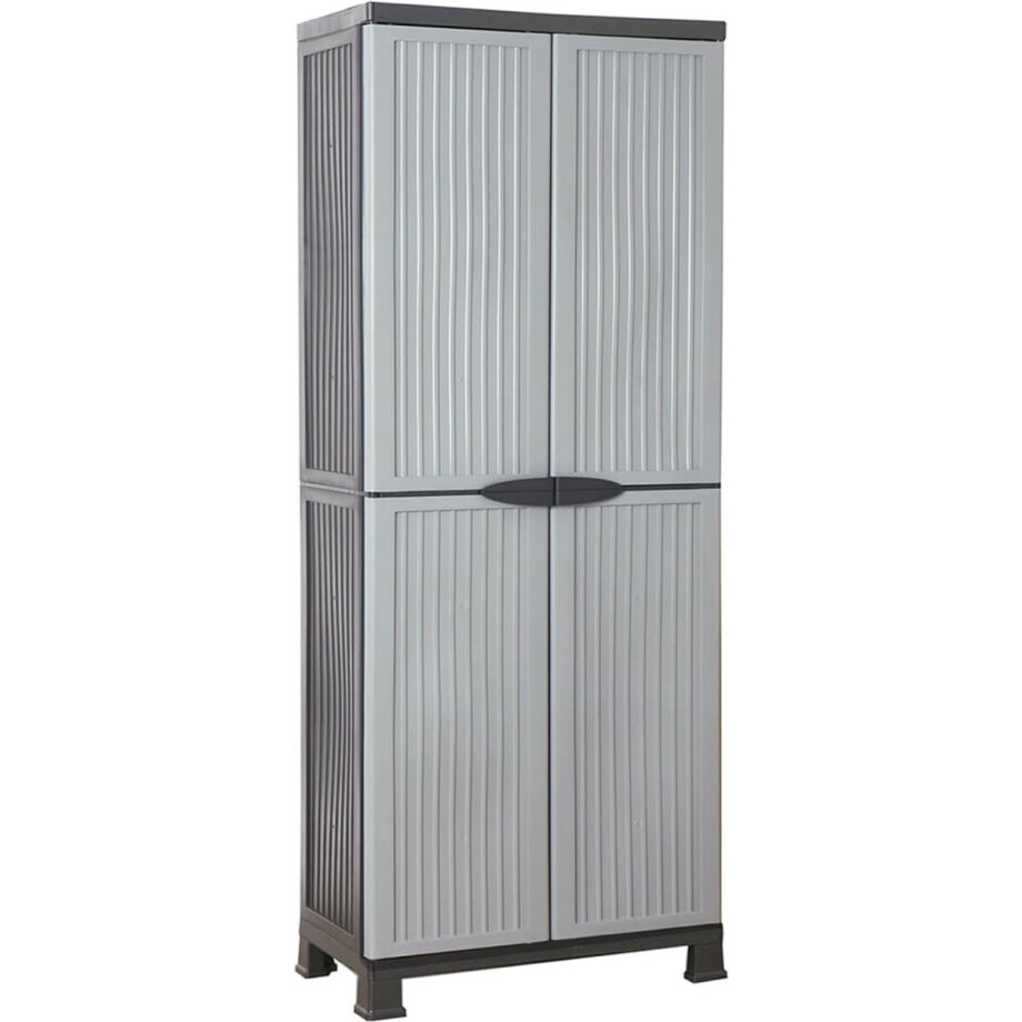 vidaXL - Opbergkast - 68x39x171,5 - cm - kunststof afbeelding 1