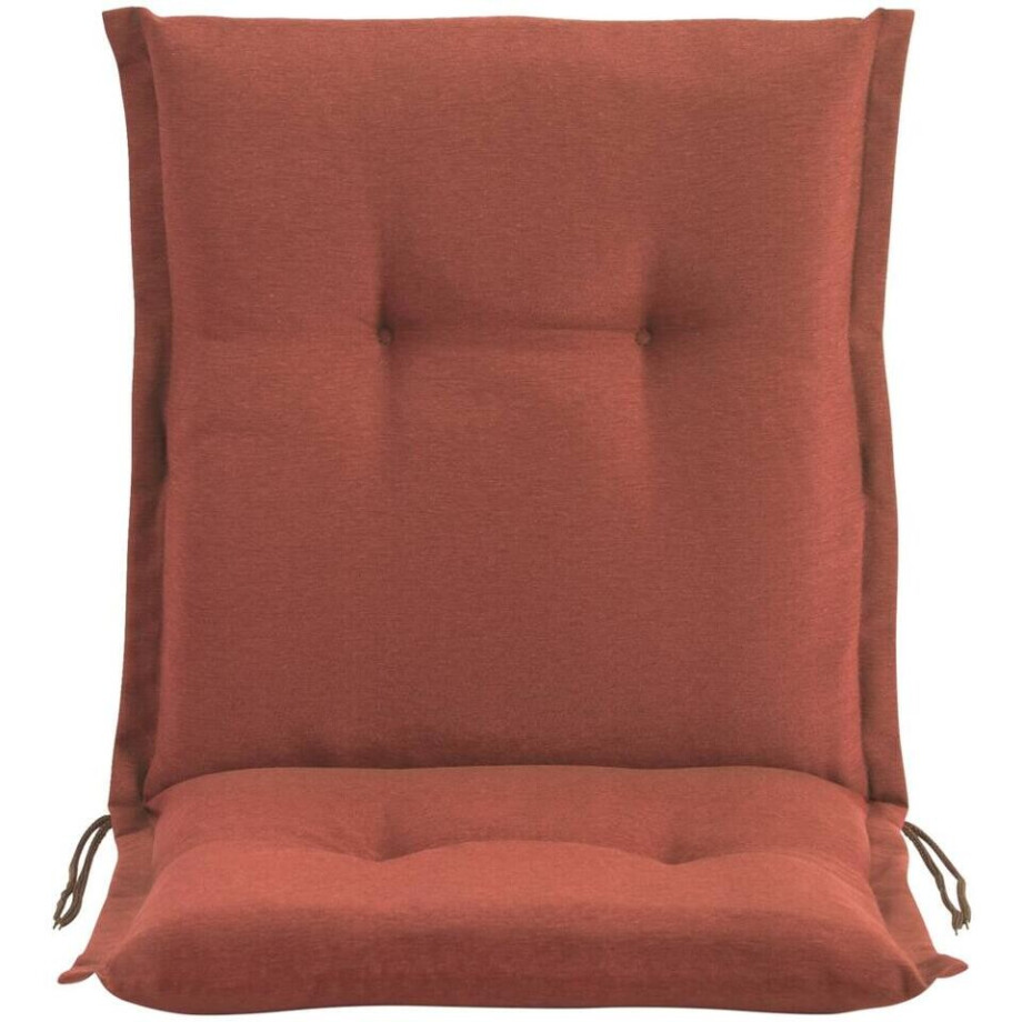 Leen Bakker - Terrasstoelkussen Brest - Terracotta - 100x50 Cm - Polyester/Katoen - Rood#Bruin - 8x50x100 Cm Leen Bakker - Terrasstoelkussen Brest - Terracotta - 100x50 Cm - Polyester/Katoen - Rood#Bruin - 8x50x100 Cm afbeelding 1