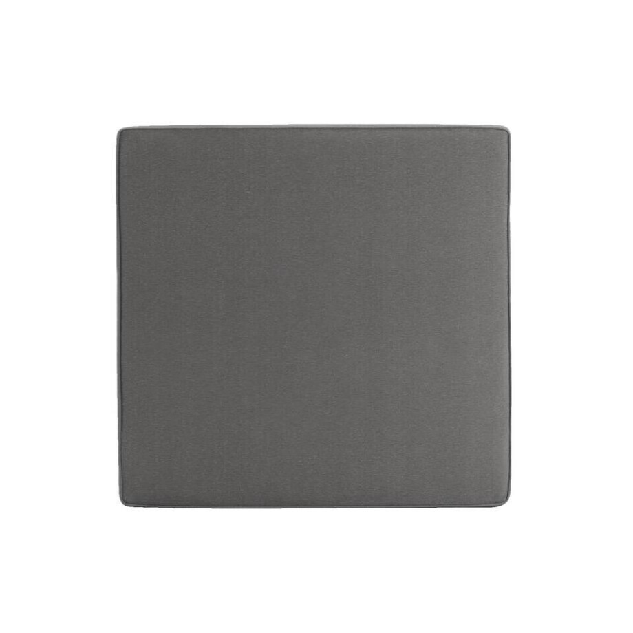 Leen Bakker - Loungekussen Brest Zit - 73x73 Cm - Polyester - Grijs - 11x73x73 Cm afbeelding 1