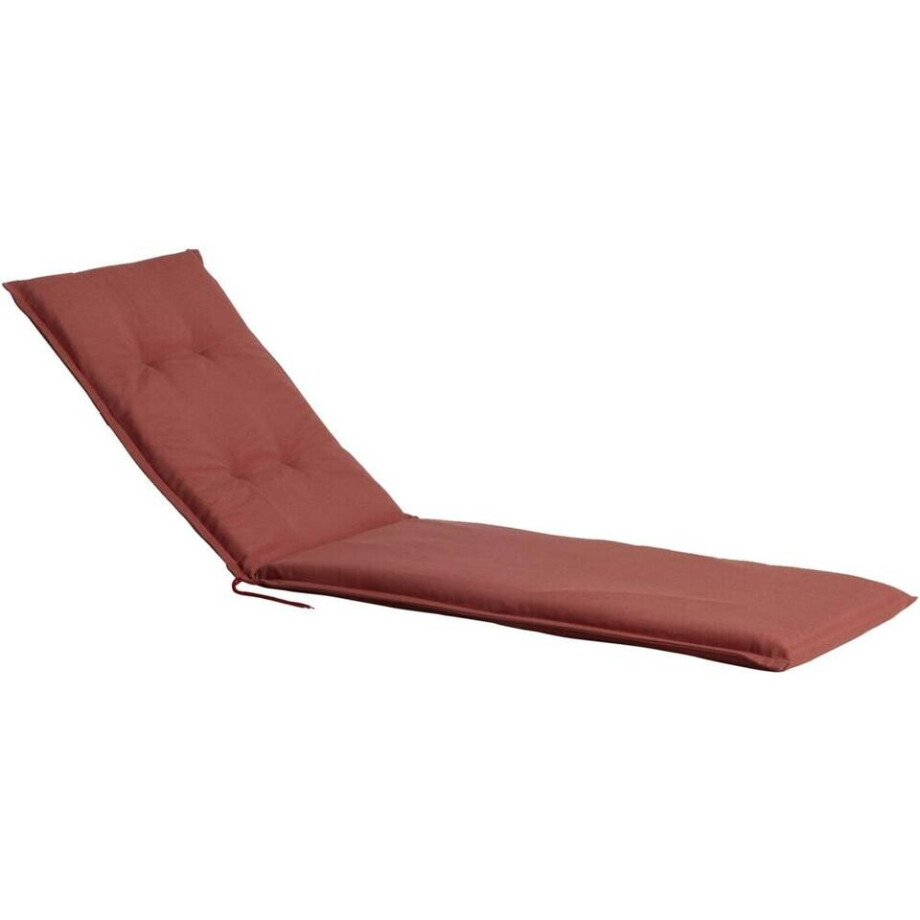 Leen Bakker - Ligbedkussen Brest - Terracotta - 190x60 Cm - Polyester/Katoen - Bruin#Rood afbeelding 1