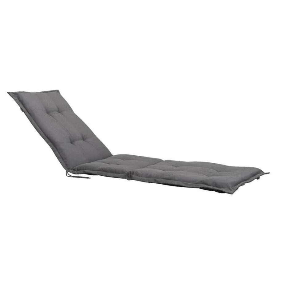Leen Bakker - Ligbedkussen Brest - 190x60 Cm - Polyester - Grijs afbeelding 1