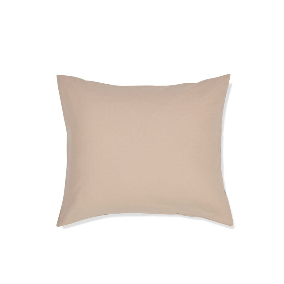 HEMA HEMA Kussensloop 60x70cm Zacht Katoen Taupe (taupe) afbeelding 1