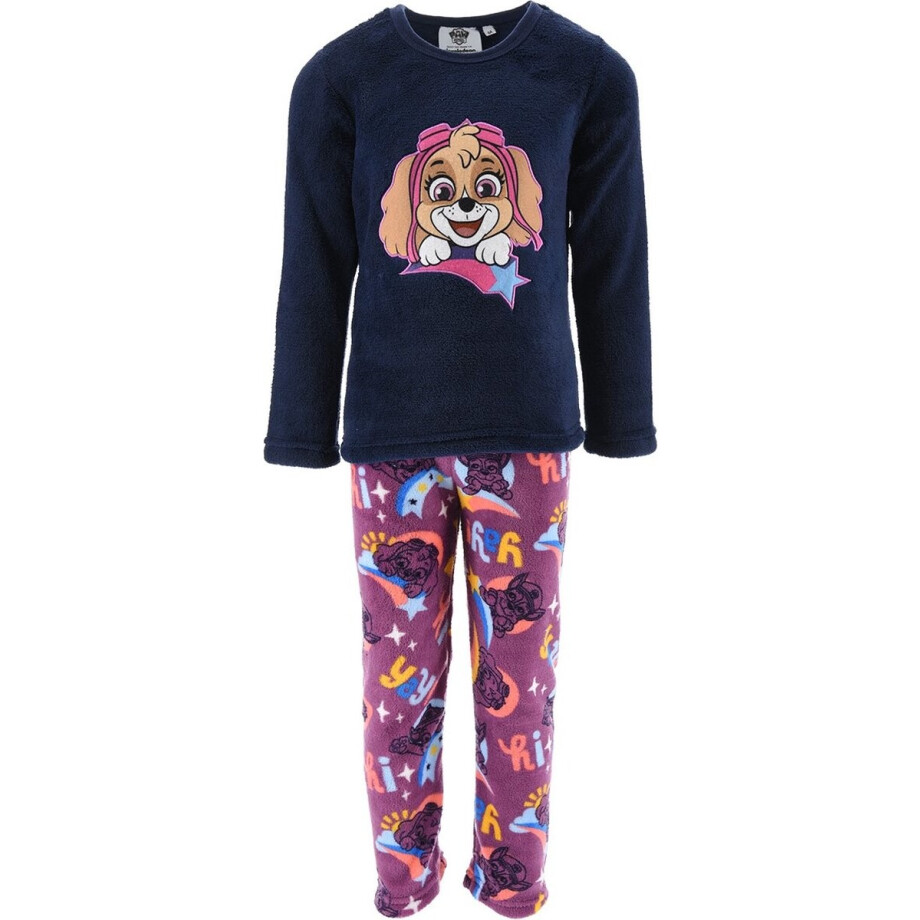 Paw Patrol Pyjamaset Fleece Meisjes Maat 104 Paw Patrol Pyjamaset Fleece Meisjes Maat 104 afbeelding 1