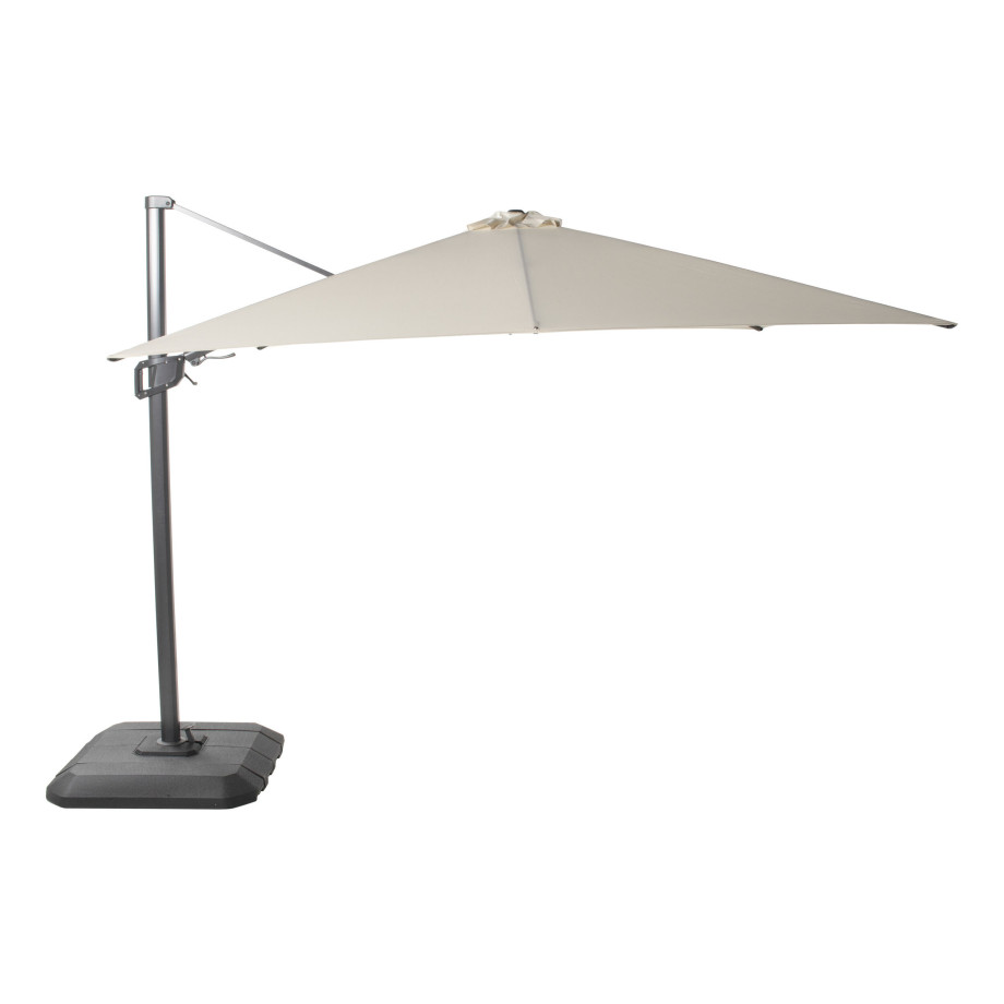 Hartman Zweefparasol 'Shadowflex Deluxe' 300 x 300cm, kleur Beige afbeelding 1