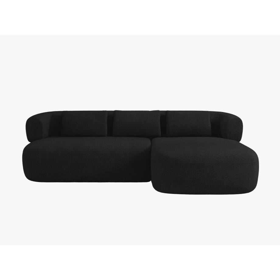 Hoekbank Jenny rechts bouclé | Micadoni Home afbeelding 1