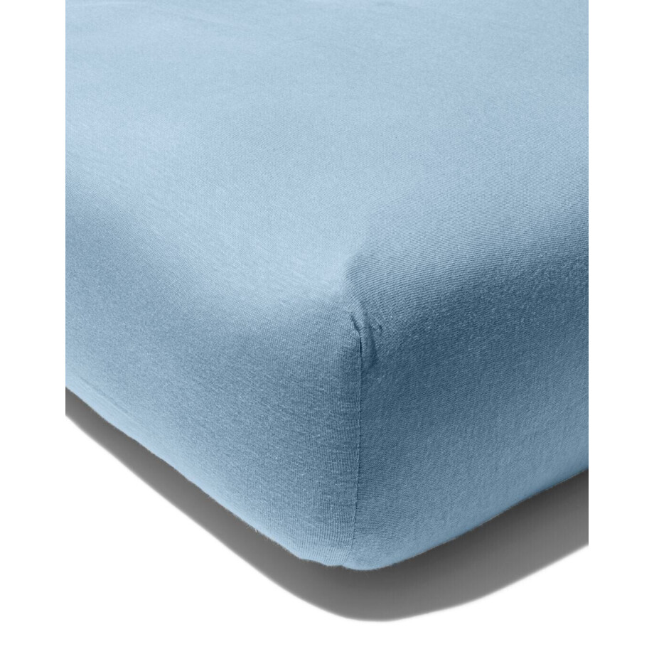 HEMA HEMA Hoeslaken 70x150cm Jersey Blauw (blauw) afbeelding 1