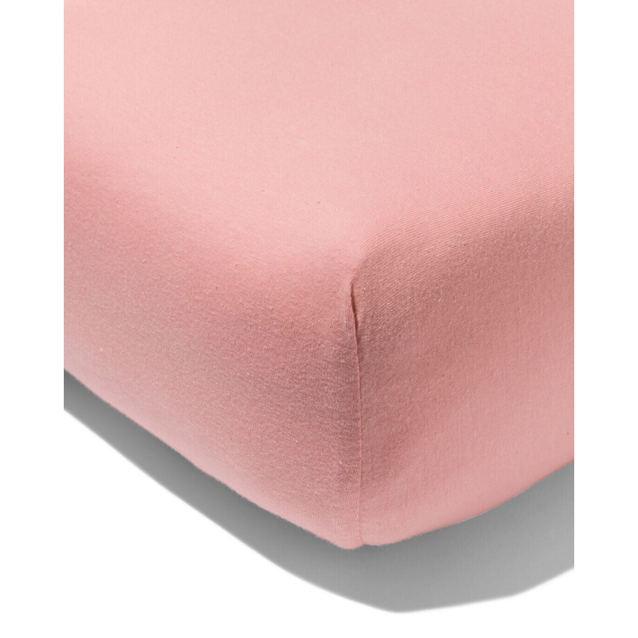 HEMA HEMA Hoeslaken 70x150cm Jersey Roze (roze) afbeelding 1