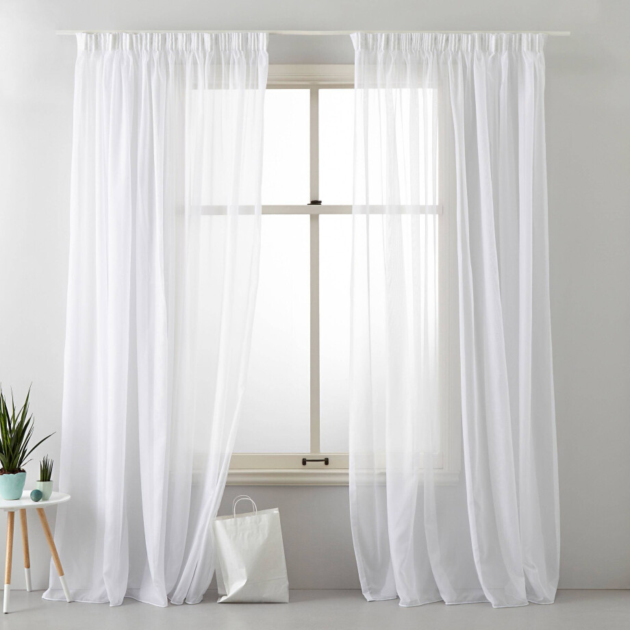 NOUS Living vitrage gordijn kant en klaar Turijn (per stuk) (450 x 315 cm)* afbeelding 