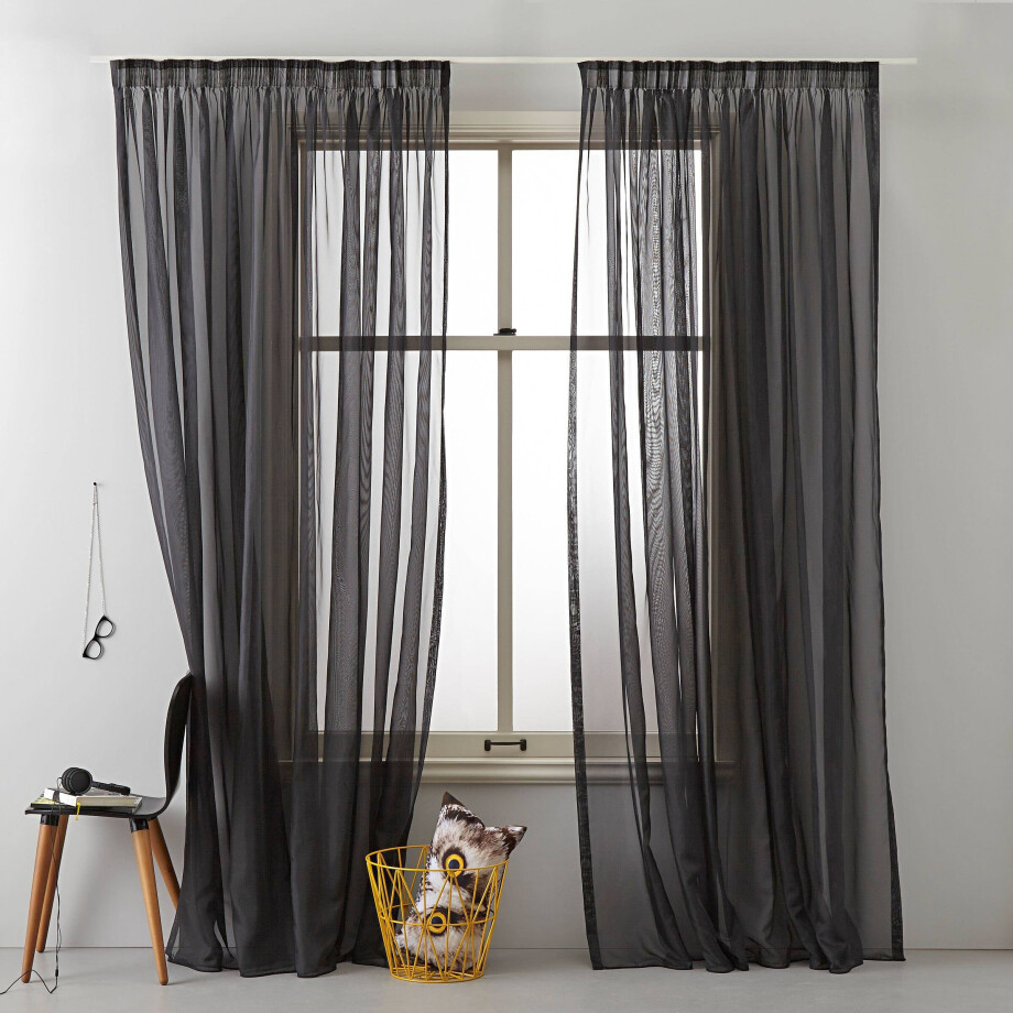 NOUS Living vitrage gordijn kant en klaar Turijn (per stuk) (300 x 315 cm)* afbeelding 