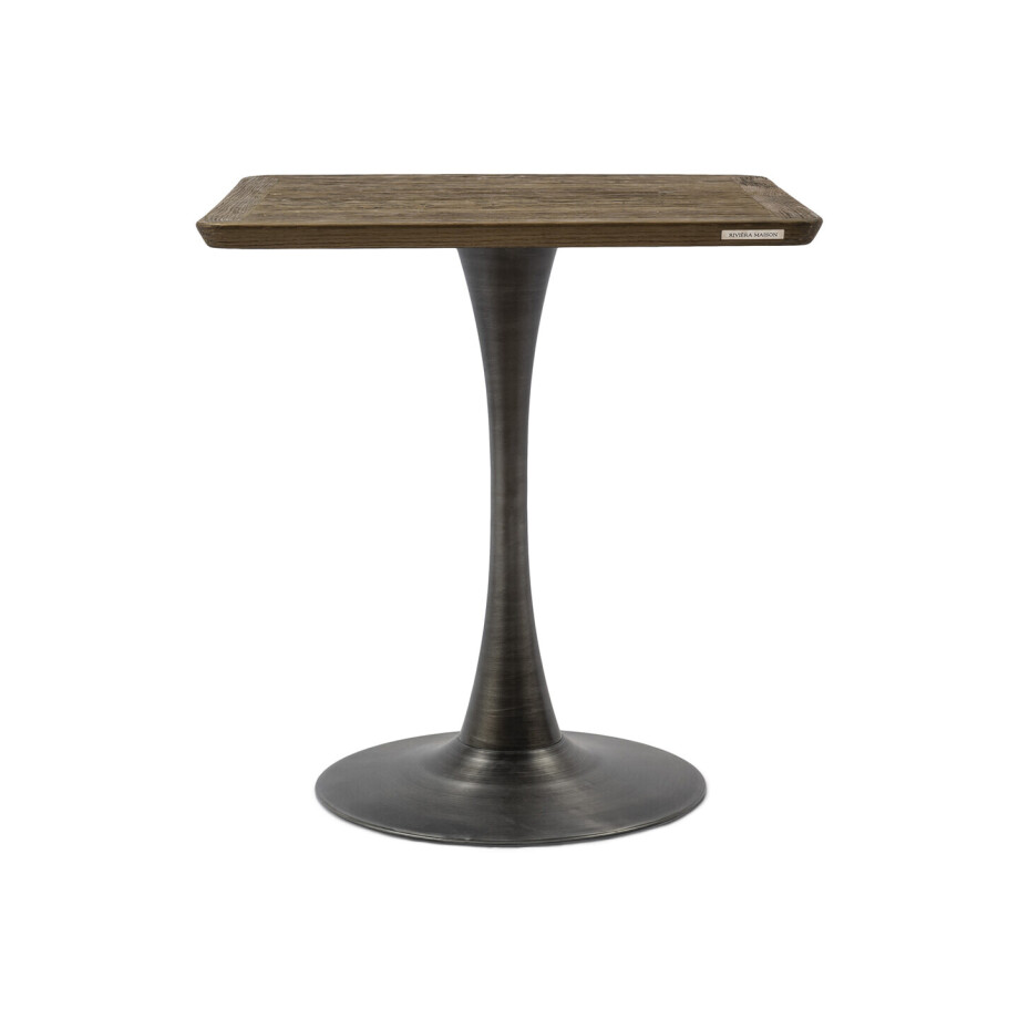 Rivièra Maison Bistrotafel 'Montpellier' Eikenhout, 70x 70cm Rivièra Maison Bistrotafel 'Montpellier' Eikenhout, 70x 70cm afbeelding 1