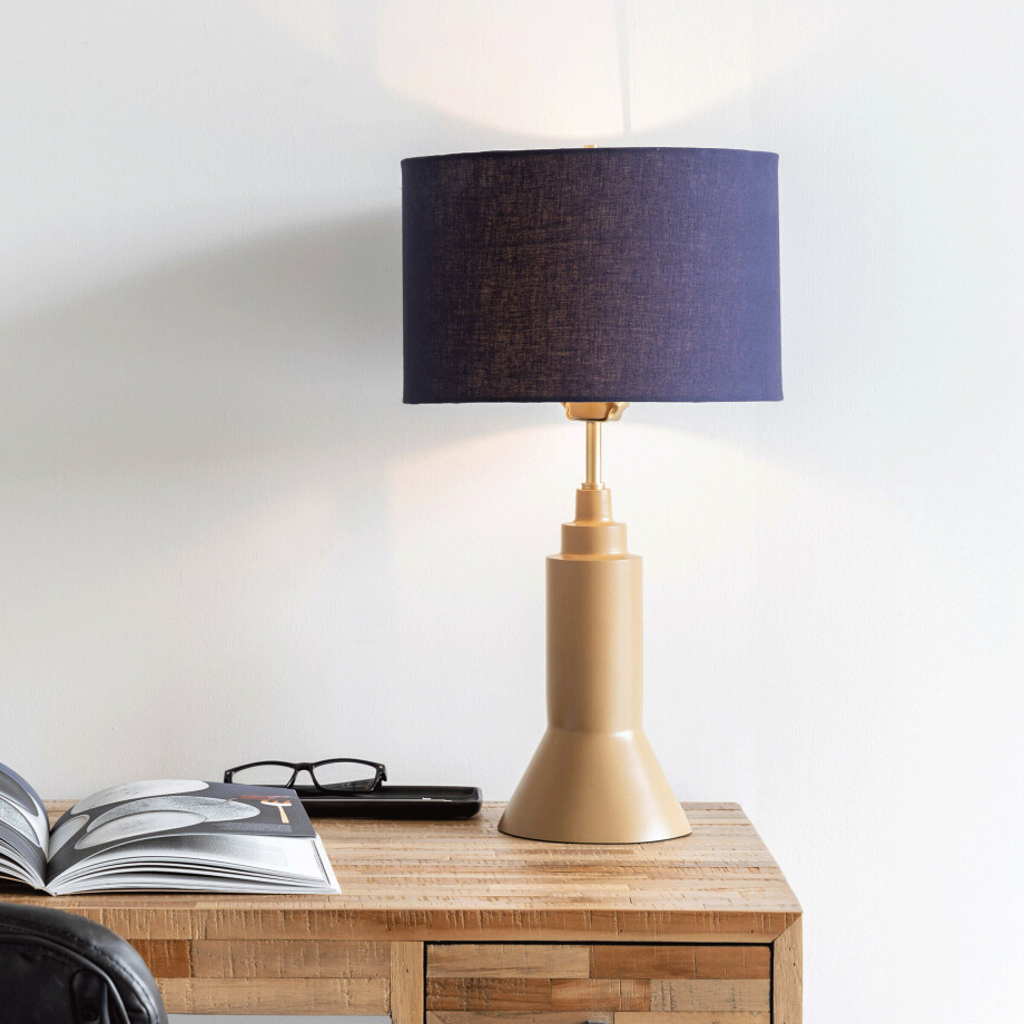 ZILT Tafellamp 'Obed' kleur Donkerblauw ZILT Tafellamp 'Obed' kleur Donkerblauw afbeelding 1