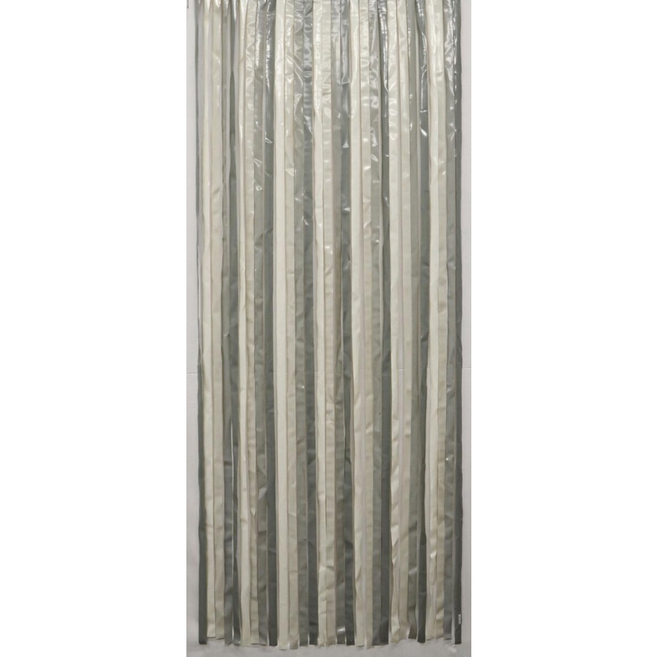 D&L - Vliegengordijn Capri Donker & Licht Grijs - 90 x 200cm afbeelding 1