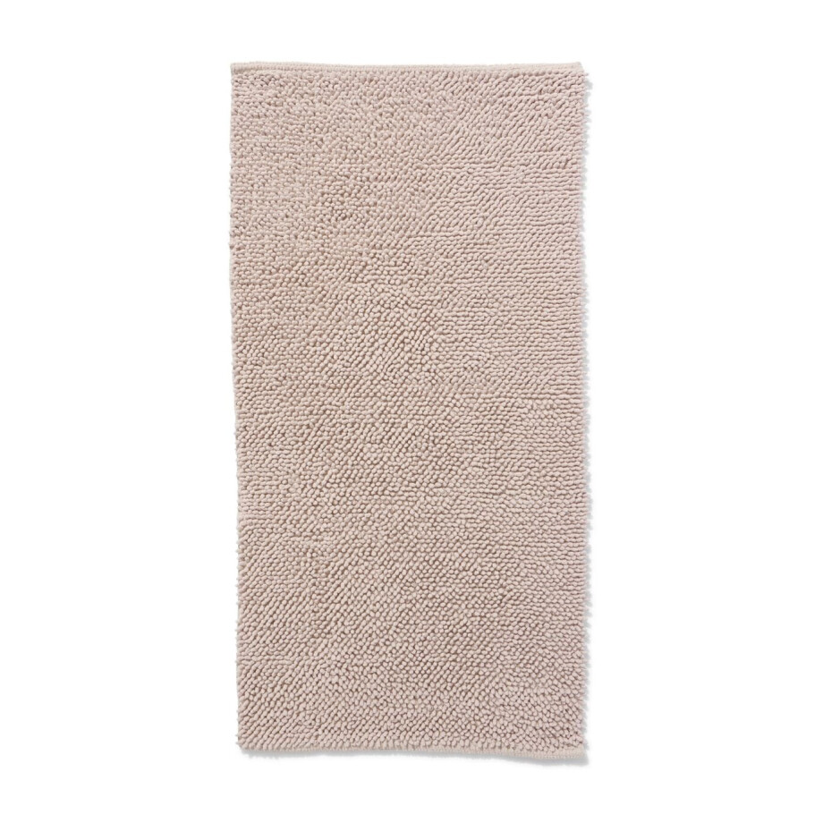 HEMA HEMA Badmat 60x120cm Chenille Beige (zand) afbeelding 1