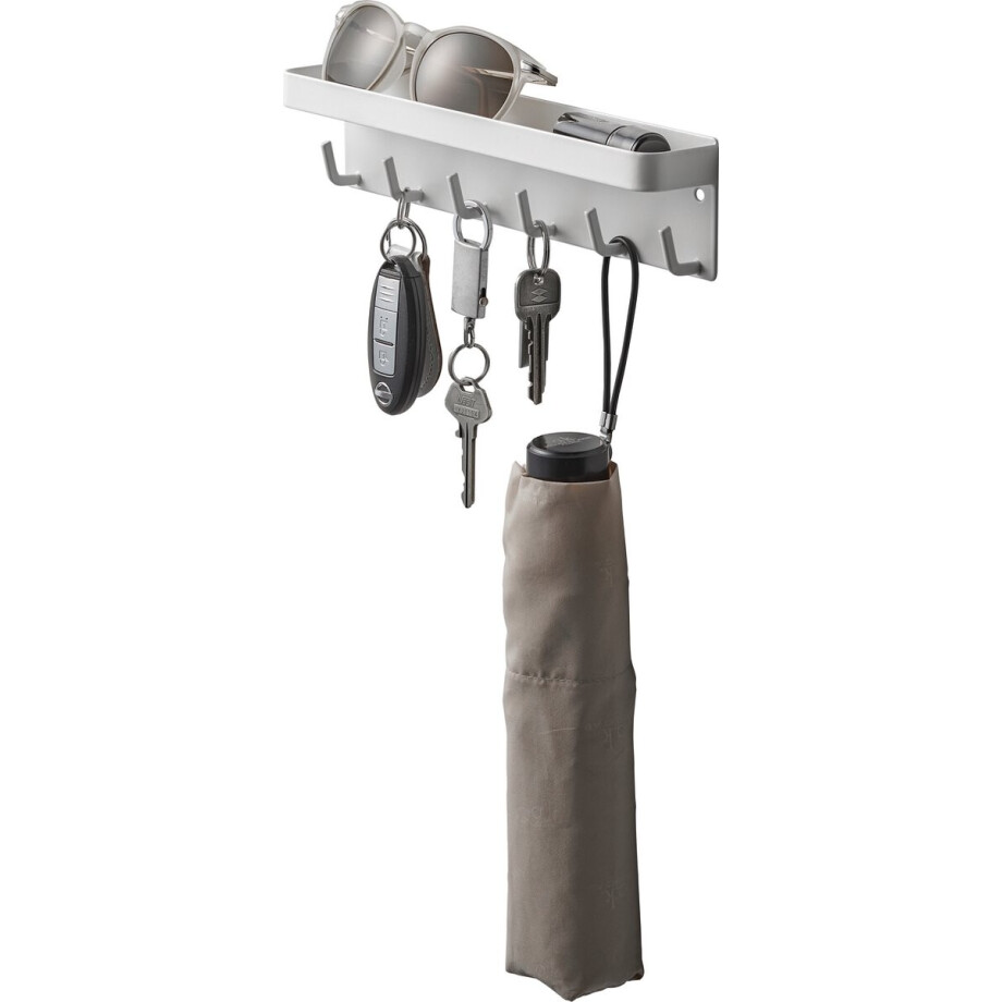 Yamazaki Magnetisch Sleutelrekje - Smart - Wit Yamazaki Magnetisch Sleutelrekje - Smart - Wit afbeelding 1