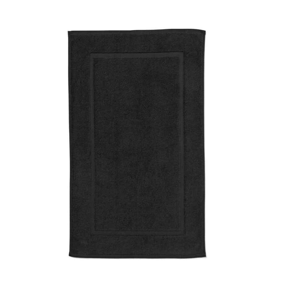 HEMA HEMA Badmat 50x85 Zware Kwaliteit Zwart (zwart) afbeelding 1