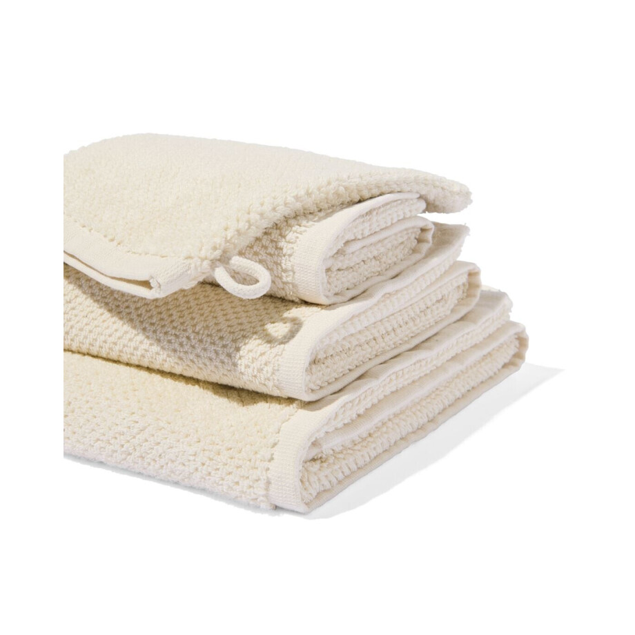 HEMA HEMA Handdoek 2e Kans Recycled Katoen Ecru (ecru) HEMA HEMA Handdoek 2e Kans Recycled Katoen Ecru (ecru) afbeelding 1