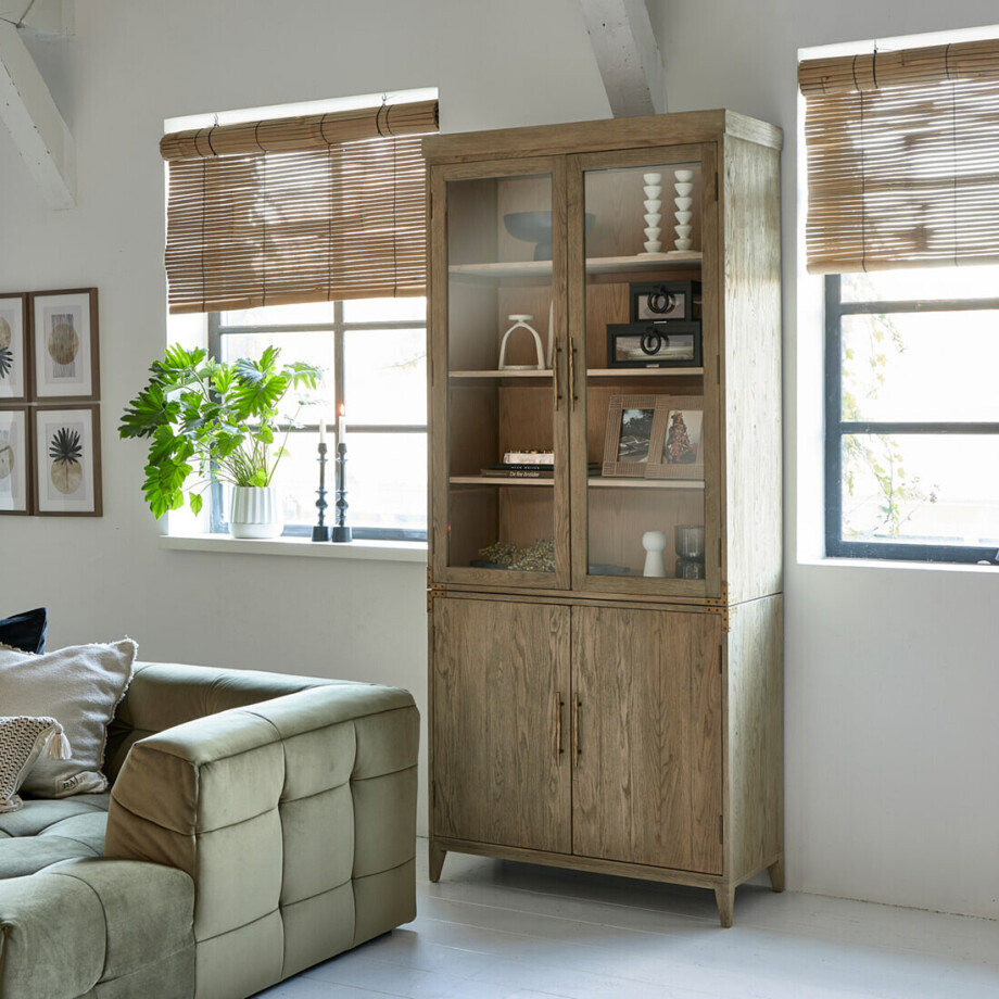 Rivièra Maison Buffetkast 'Brescia' Eikenhout, kleur Naturel Rivièra Maison Buffetkast 'Brescia' Eikenhout, kleur Naturel afbeelding 1