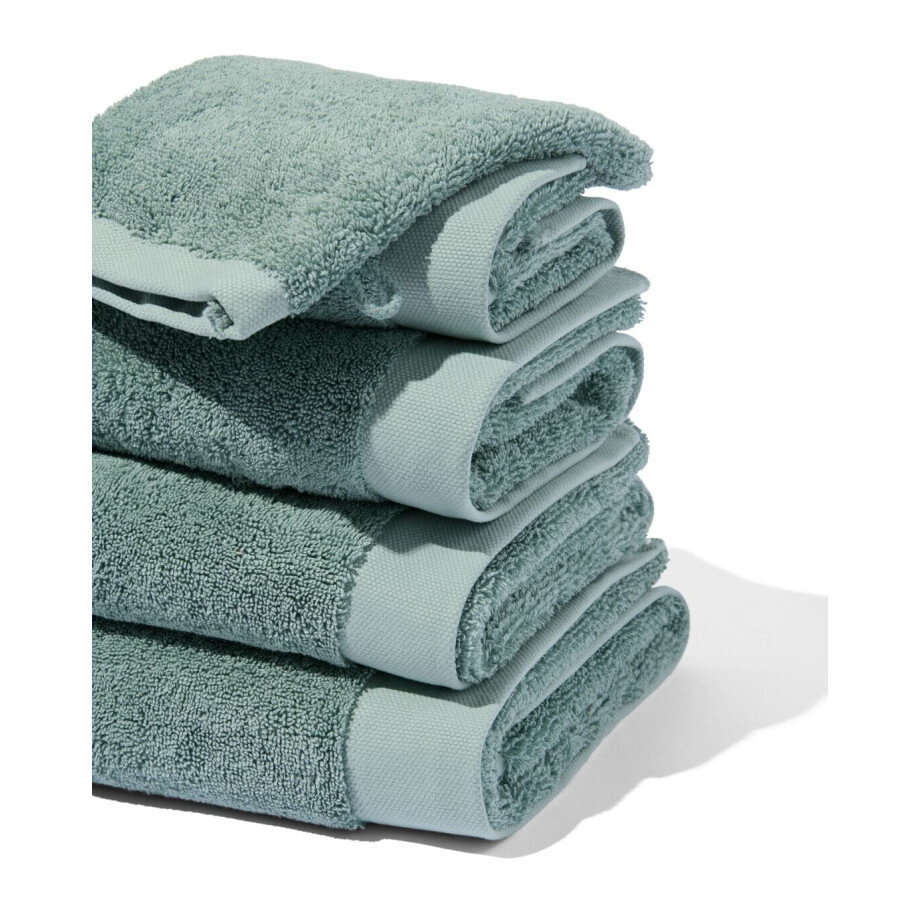 HEMA HEMA Handdoeken - Hotel Extra Zacht Zeegroen (zeegroen) HEMA HEMA Handdoeken - Hotel Extra Zacht Zeegroen (zeegroen) afbeelding 1