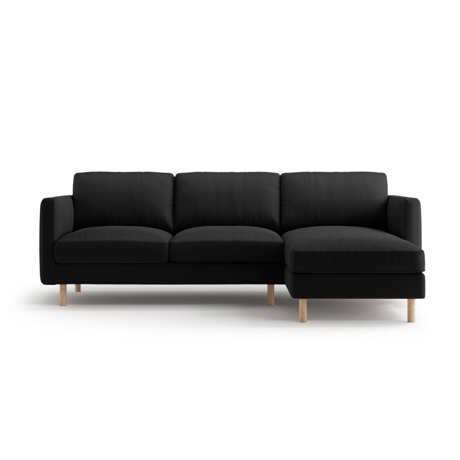 Hoekbank Eden rechts velvet | Micadoni afbeelding 1