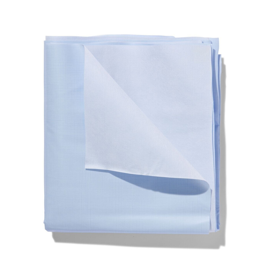 HEMA HEMA Tafelzeil Ruitjes 140x240 Polyester (blauw) afbeelding 1