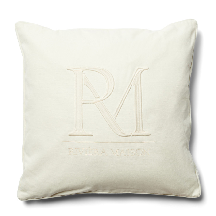 Kussenhoes RM Monogram, 50x50 afbeelding 1