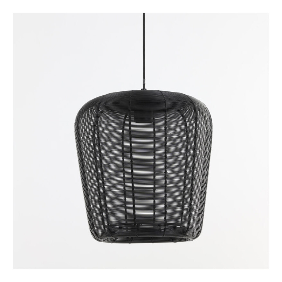 Light & Living Hanglamp 'Adeta' 28cm, mat zwart afbeelding 1