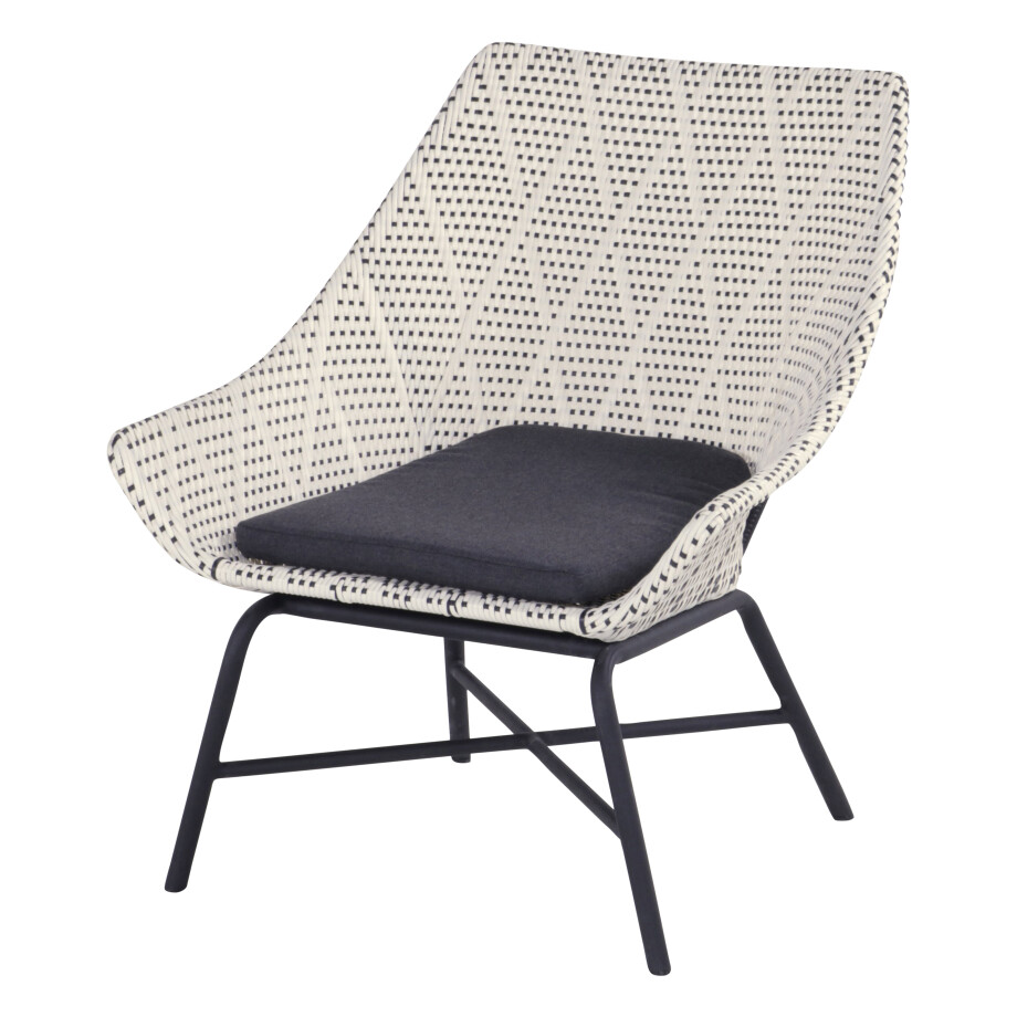 Hartman Loungestoel 'Delphine', kleur Grijs afbeelding 1