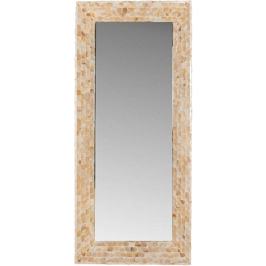 PTMD Spiegel Chelsae - 71x13x161 cm - Polyester - Creme afbeelding 1