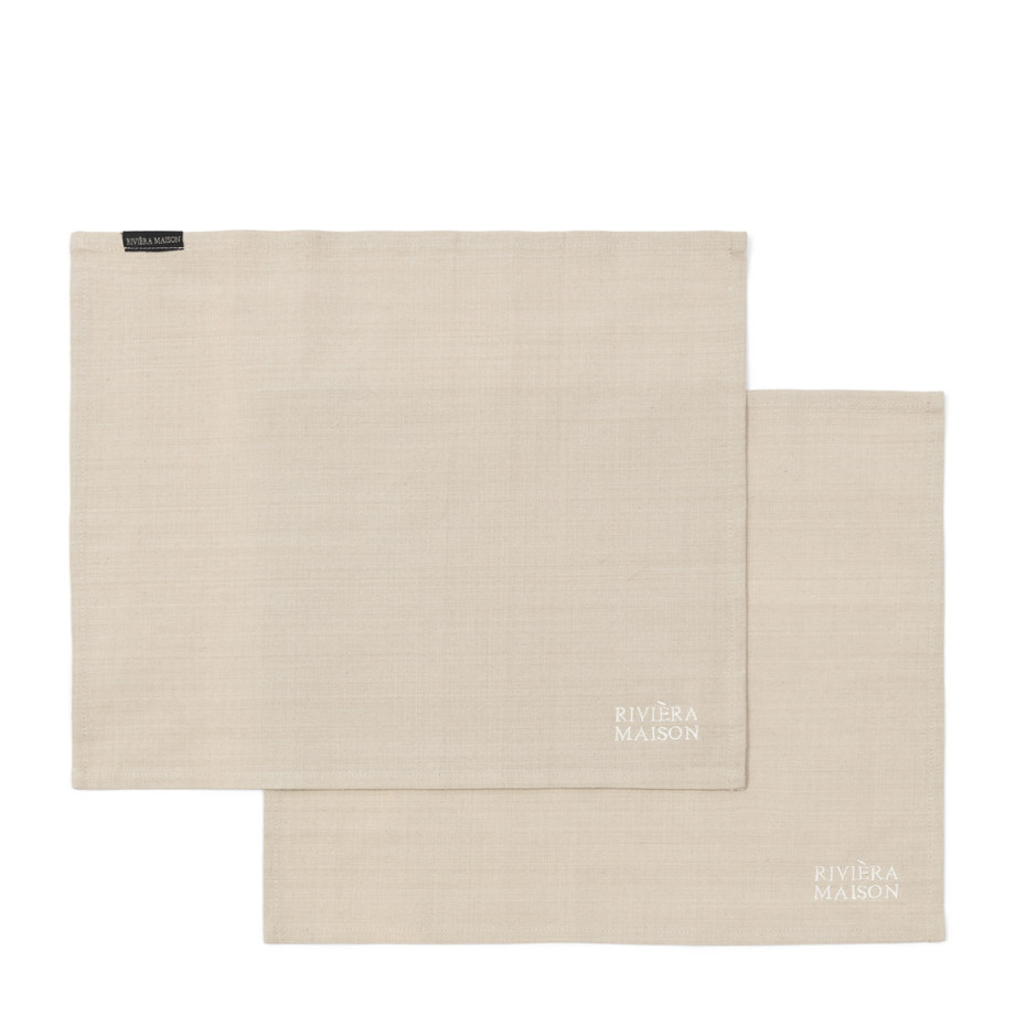 Placemat RM Classic, Naturel, 2 Stuks afbeelding 1