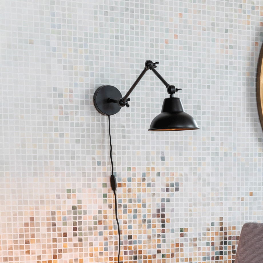 ZILT Wandlamp 'Vardon' kleur Zwart afbeelding 1
