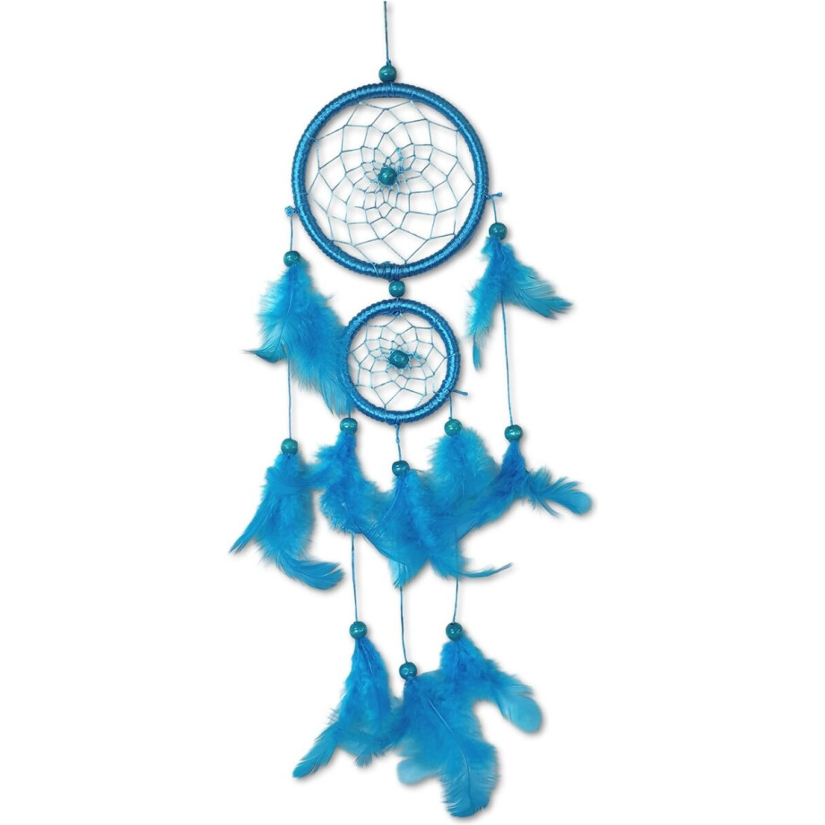 Prigta - Dromenvanger kinderen - Hemels blauw - 45 cm lang Prigta - Dromenvanger kinderen - Hemels blauw - 45 cm lang afbeelding 1