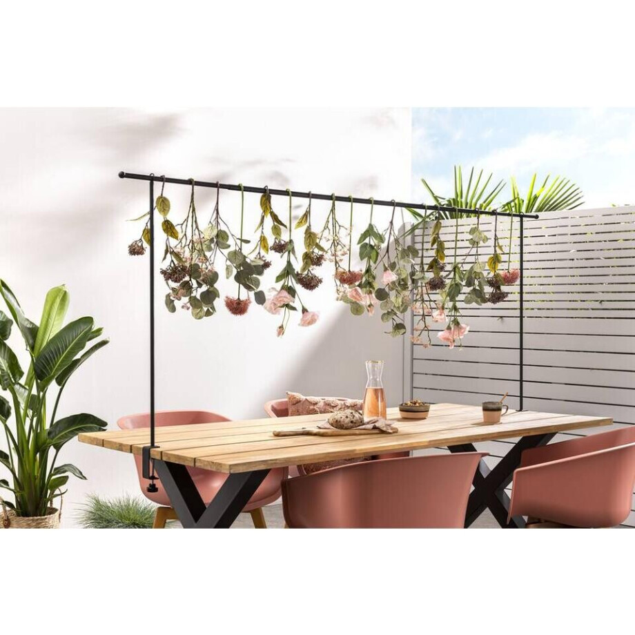 Leen Bakker - Tafelklem Ton - Verstelbaar Tot 290 Cm - Metaal - Zwart Leen Bakker - Tafelklem Ton - Verstelbaar Tot 290 Cm - Metaal - Zwart afbeelding 1