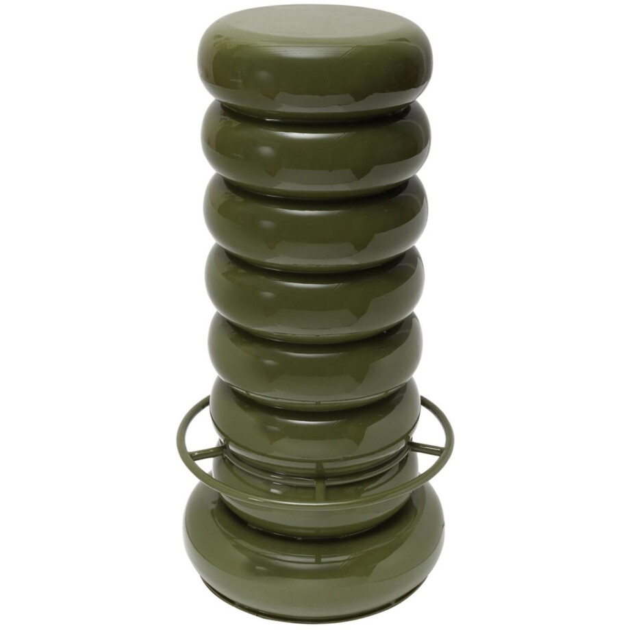 Leitmotiv Kruk Jill - Groen - 40x40x79cm - Modern afbeelding 1