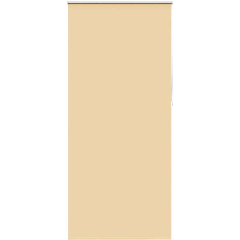 vidaXL - Rolgordijn - verduisterend - 84,4 - x - 230 - cm - stofbreedte - 80 - cm - beige afbeelding 1