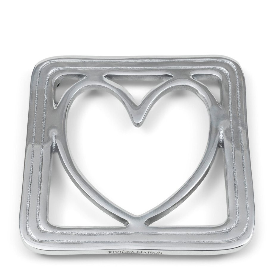 Onderzetter RM Lovely Heart, Zilver afbeelding 1