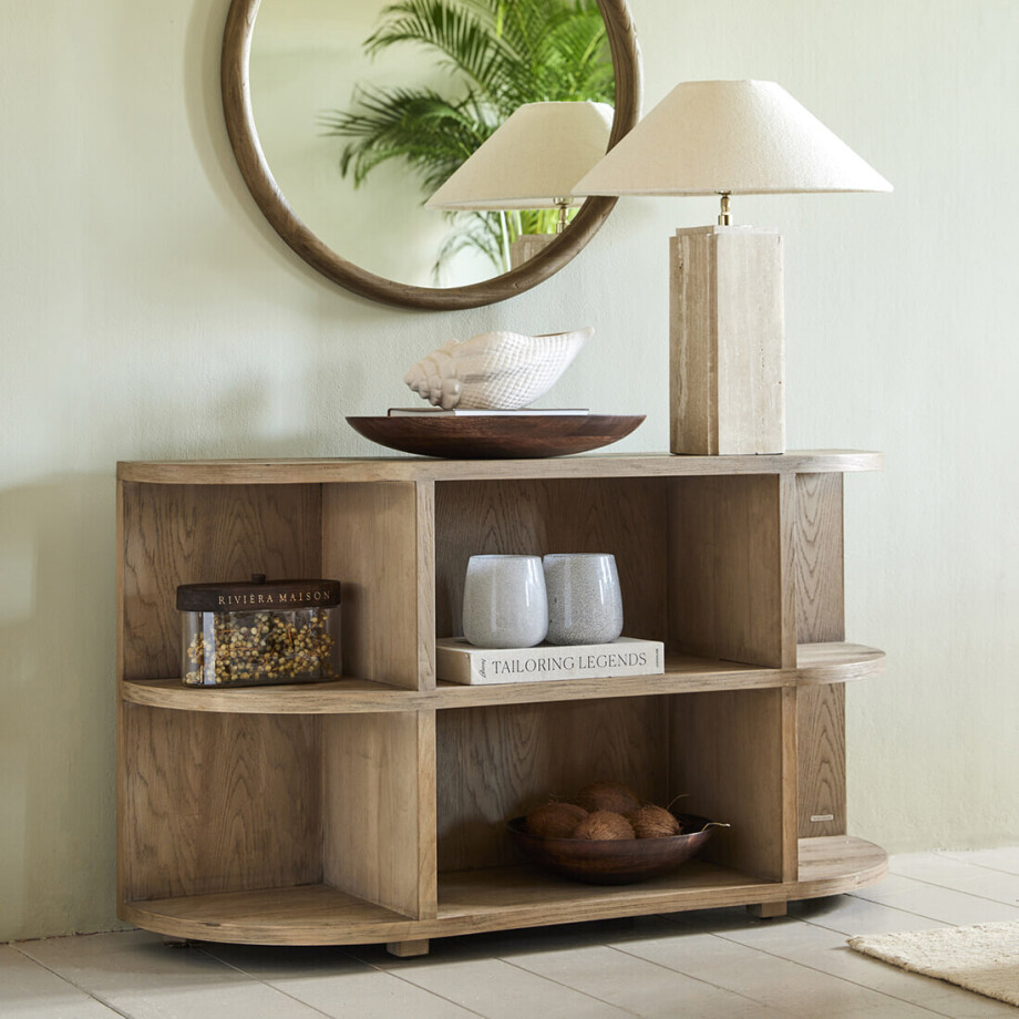 Rivièra Maison Sidetable 'Del Rey' Eikenhout, 140cm afbeelding 