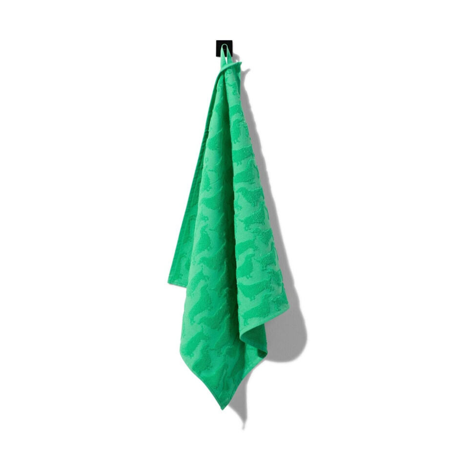 HEMA HEMA Keukendoek 50x50 Katoen Groen (felgroen) HEMA HEMA Keukendoek 50x50 Katoen Groen (felgroen) afbeelding 1