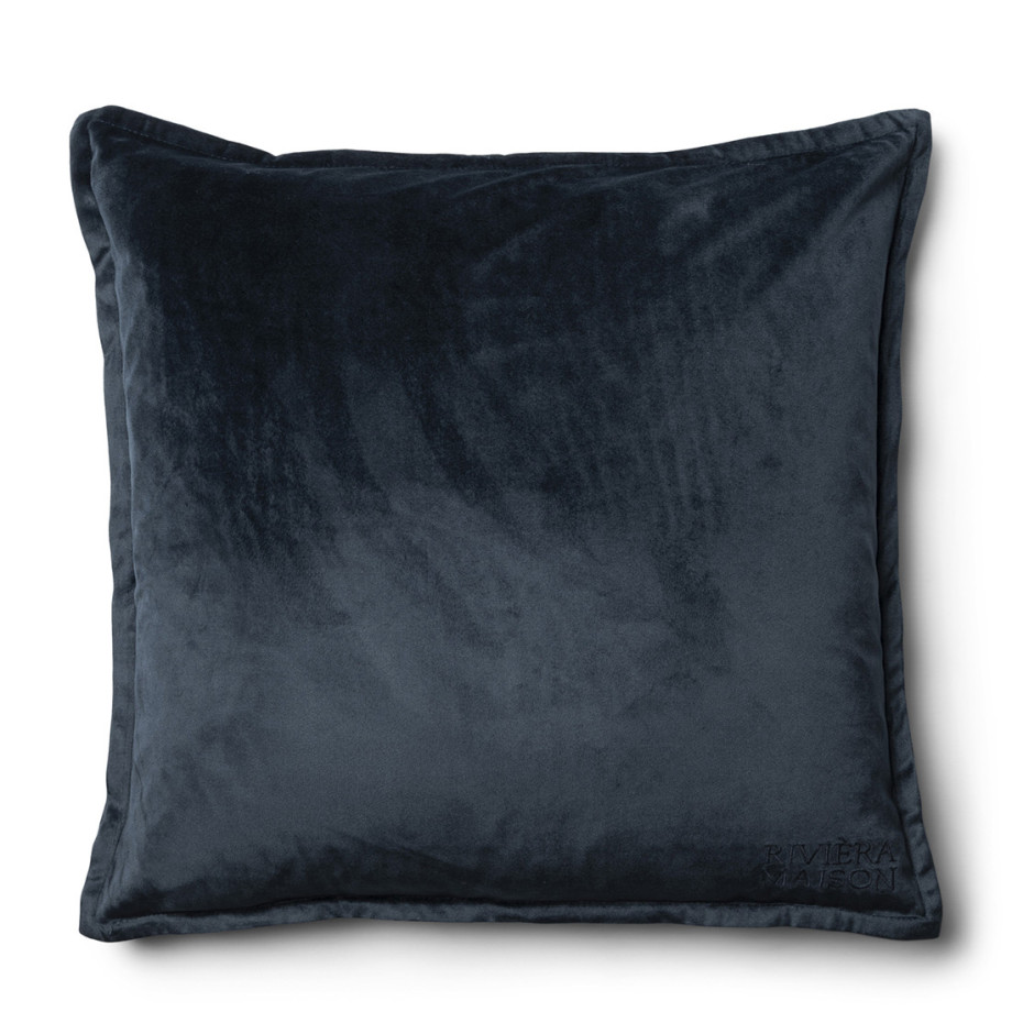 Kussenhoes Velvet, Blauw, 50x50 afbeelding 1