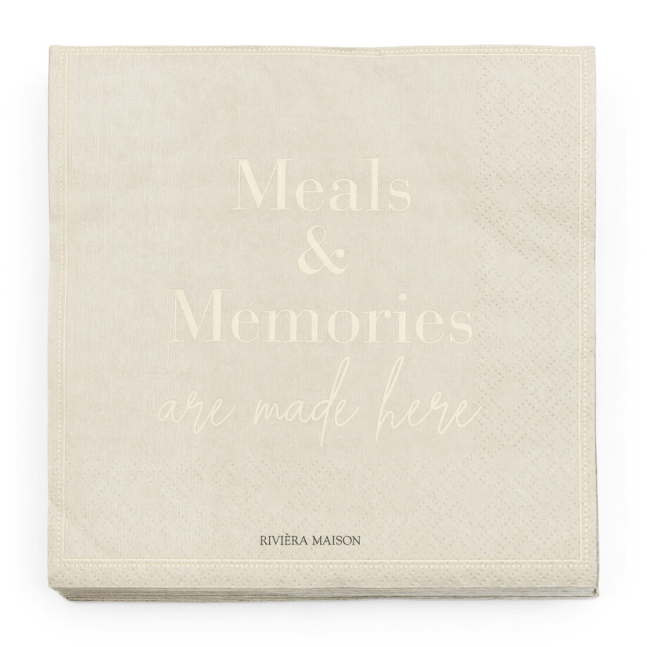 Servetten Meals&Memories afbeelding 1