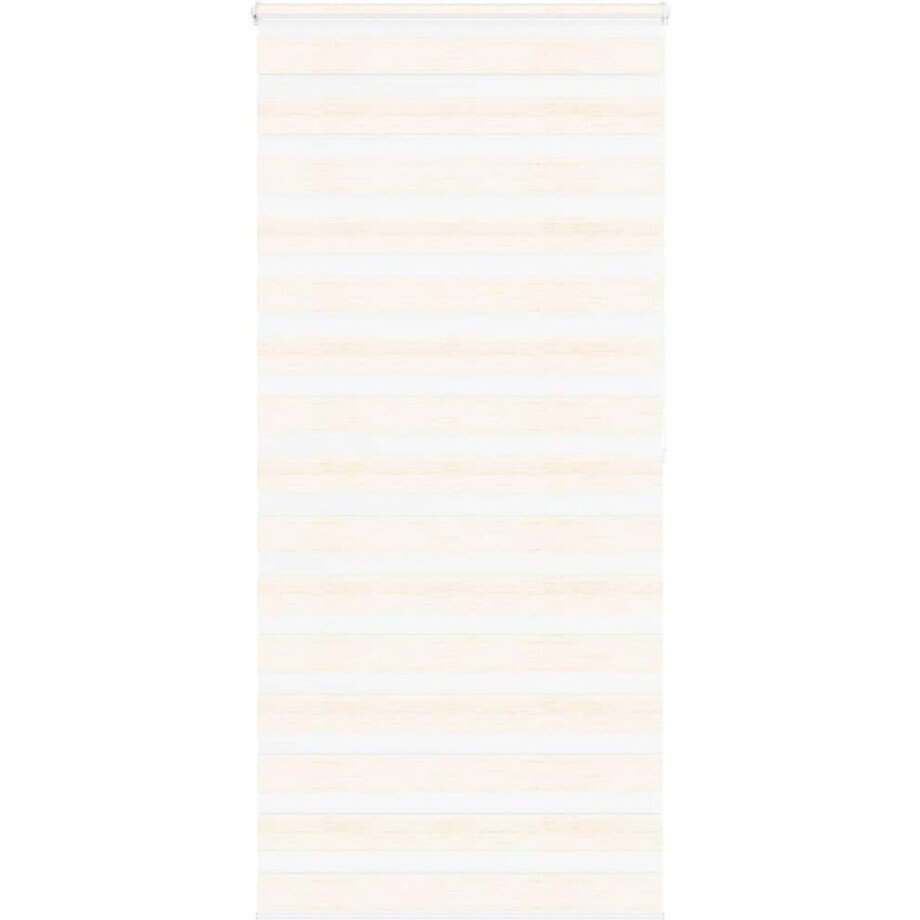 vidaXL - Zebra - rolgordijn - 115x200 - cm - stofbreedte - 110,9 - cm - marmerbeige vidaXL - Zebra - rolgordijn - 115x200 - cm - stofbreedte - 110,9 - cm - marmerbeige afbeelding 1