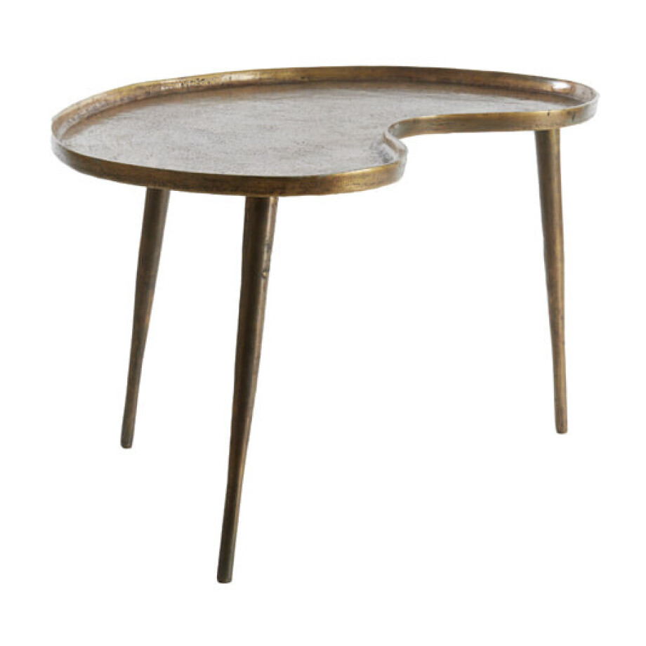 Light & Living Bijzettafel 'Lienz' 67 x 49cm, kleur Antiek Brons Light & Living Bijzettafel 'Lienz' 67 x 49cm, kleur Antiek Brons afbeelding 1