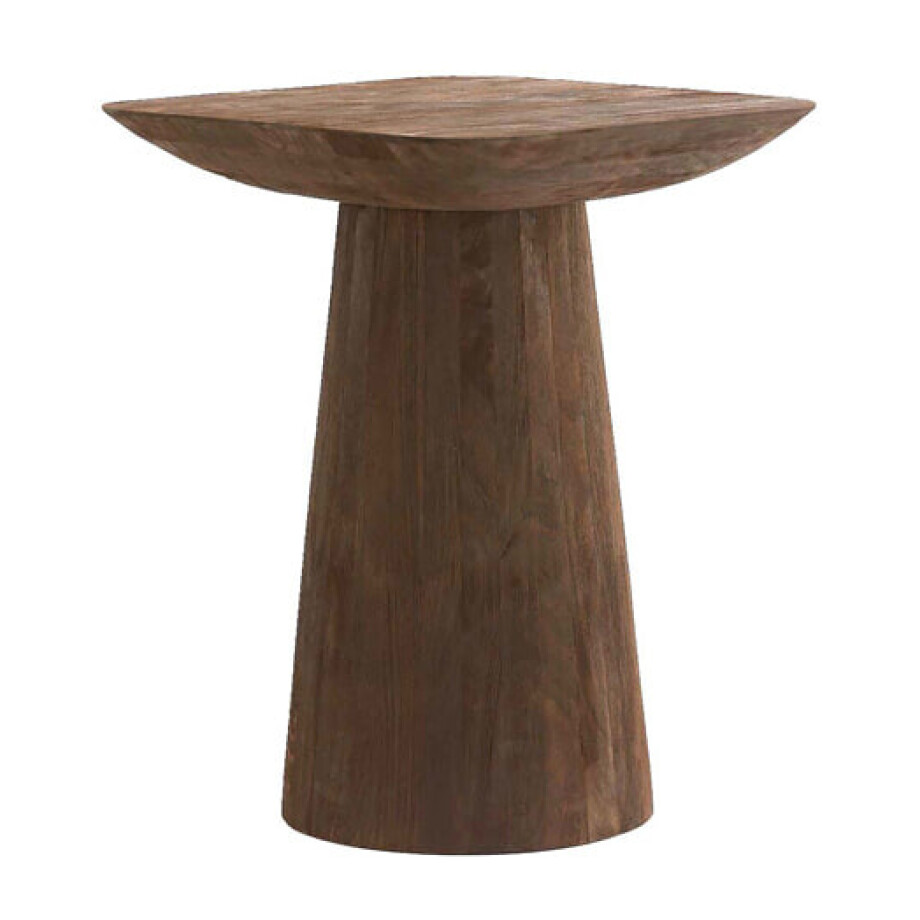 Light & Living Bijzettafel 'Dego' Mangohout, 45 x 45cm, kleur Bruin afbeelding 1