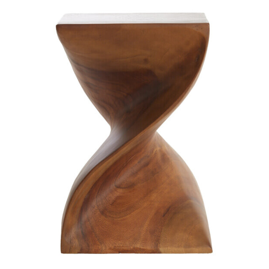 Light & Living Bijzettafel 'Muhan' Suarhout, 30 x 30cm, kleur Bruin Light & Living Bijzettafel 'Muhan' Suarhout, 30 x 30cm, kleur Bruin afbeelding 1