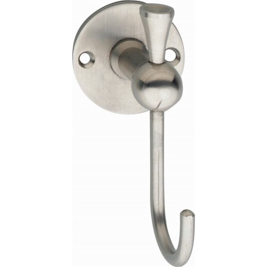 Intersteel kapstokhaak/jashaak LONG TEE inox mat Intersteel kapstokhaak/jashaak LONG TEE inox mat afbeelding 1