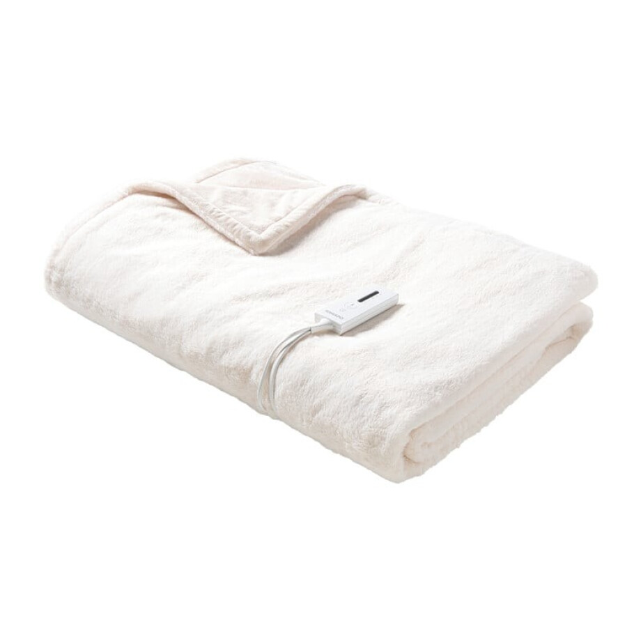 Warmtedeken - off white - 130x180 cm afbeelding 