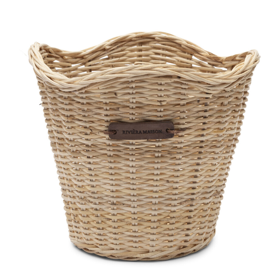 Plantenbak Rustic Rattan Waves afbeelding 1